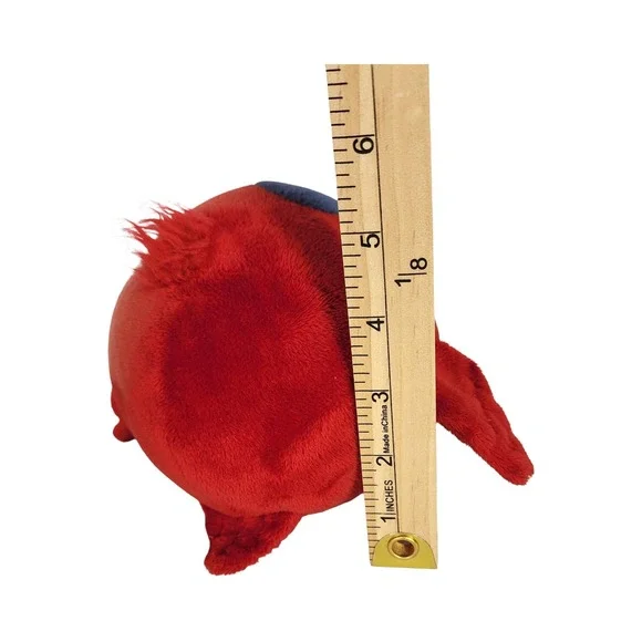 St Louis Cardinals MLB Plush Bird Mascot Red Round Rocket USA 2009 STL Logo 5.5" - Picture 4 of 7